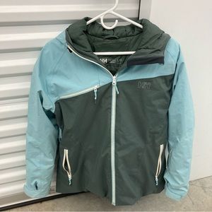 Helly Hansen Aquamarine H2 Flow Jacket Size Large Ski